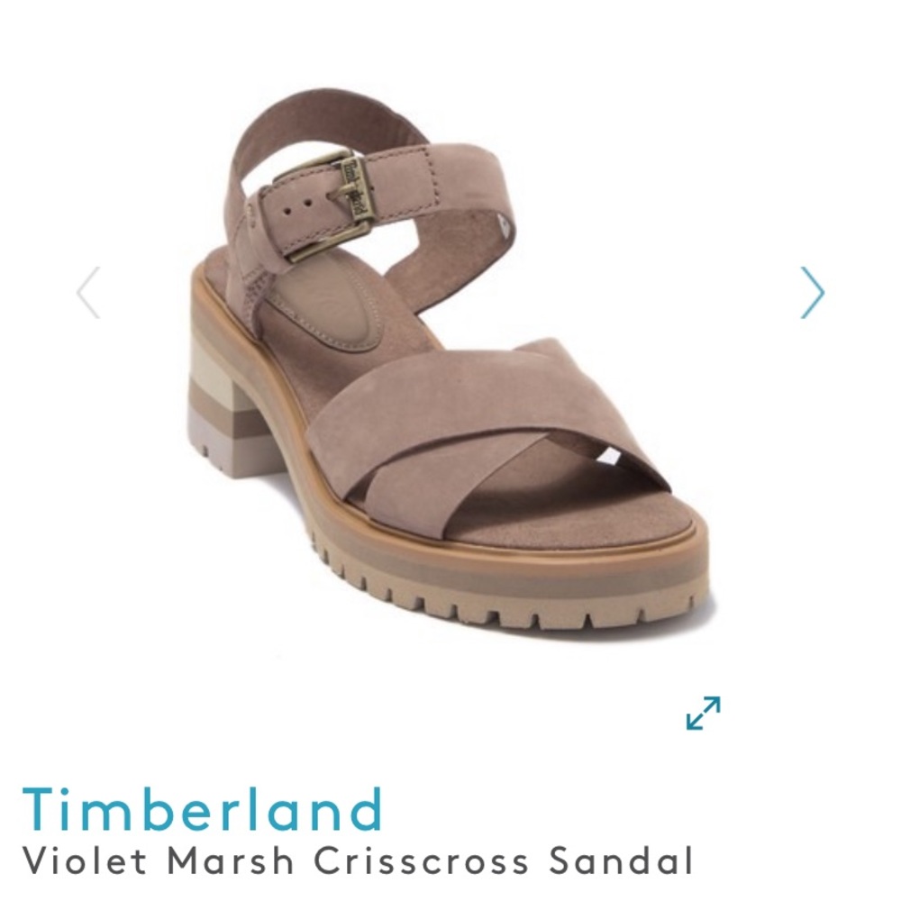 Timberland violet marsh crisscross sandal